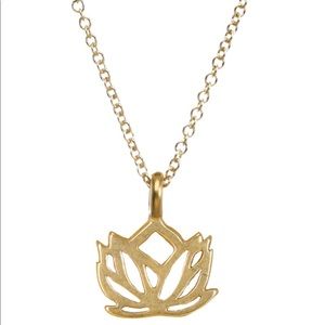 Dogeared Lotus chain